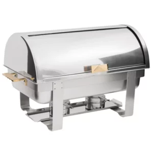 CHAFING DISH, 8QT. ROLL TOP