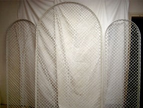 BACKDROP, WICKER 6'x2'