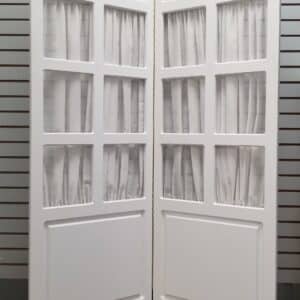 BACKDROP, WOOD/ FABRIC 7'x42"