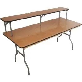 BAR, TABLE W/ SKIRTS