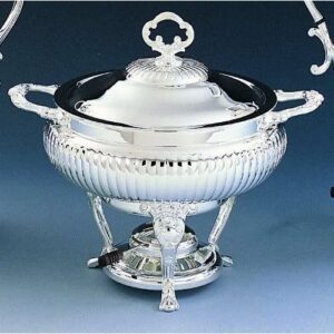CHAFING DISH, 3QT. SILVER