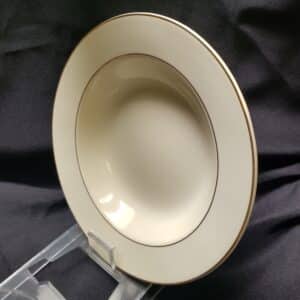 CHINA, BOWL, SOUP (SHALLOW)