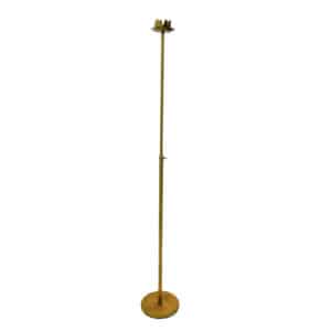 CANDLEABRA, AISLE FREESTAND BRASS