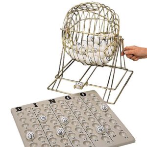 BINGO SET (CAGE W/ BALLS)