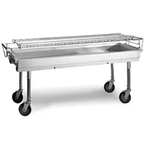 GRILL, BARBEQUE 2'x5' (CHARCOAL)