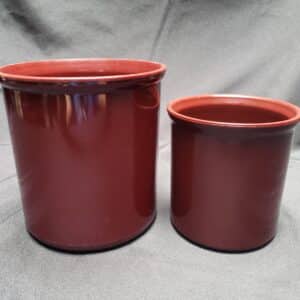 BOWL, LG. FIXIN (BURGUNDY)