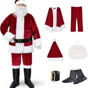 COSTUME, SANTA CLAUSE DELUXE