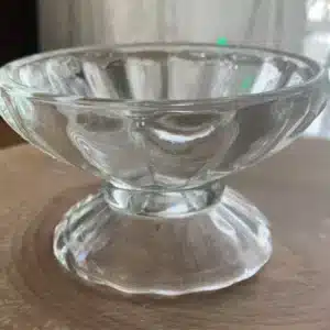 SHERBERT DISH, GLASS
