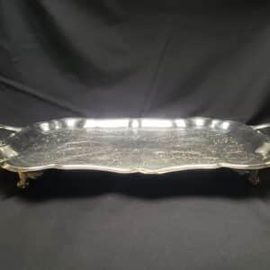 TRAY, TEA SILVER