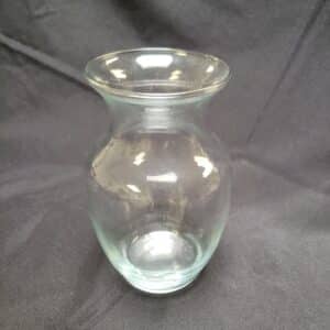 VASE, 8"Hx4" GLASS