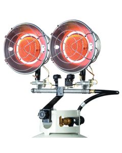PROPANE-FIRED HEATER RADIANT 8,000-24,000 BTU (2 HEAD)