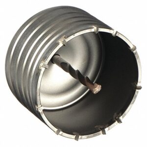 CORE BIT, CARBIDE FOR LARGE ROTARY HAMMER 4"