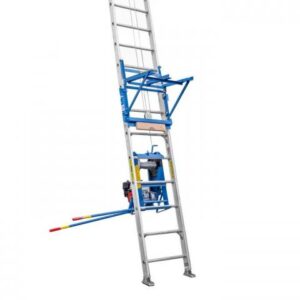 LADDER PLATFORM HOIST, GAS (400# CAP.)