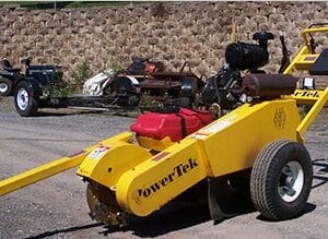 STUMP GRINDER, TOWABLE