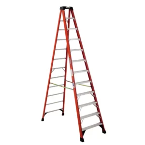 LADDER, 12' STEP FIBERGLASS