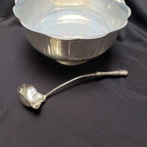 PUNCH BOWL, SILVER 3 GAL.